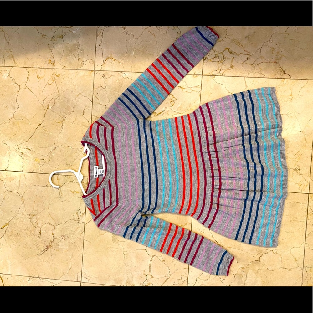 Splendid girls striped sweater dress